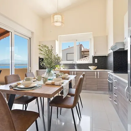 Villa Marathi With Stunning Ocean View Chania (Crete)